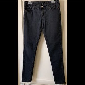Forever 21 Low-Rise Black Skinny Jeans